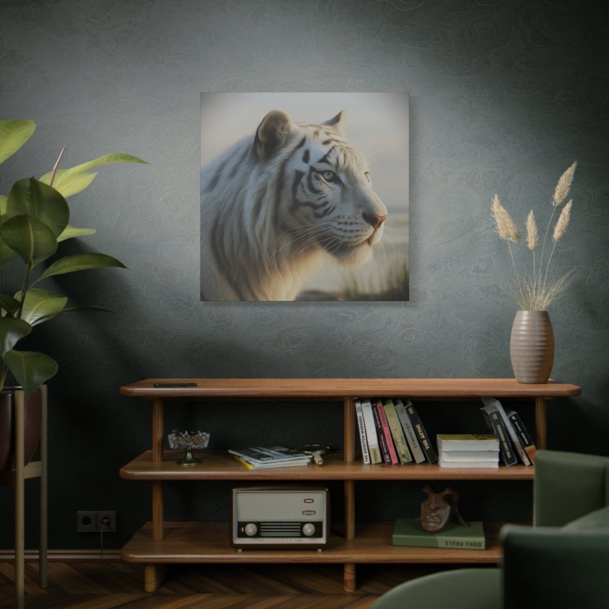 Moonlit Huntress | Matte Canvas - Stretched - Winsome Realms