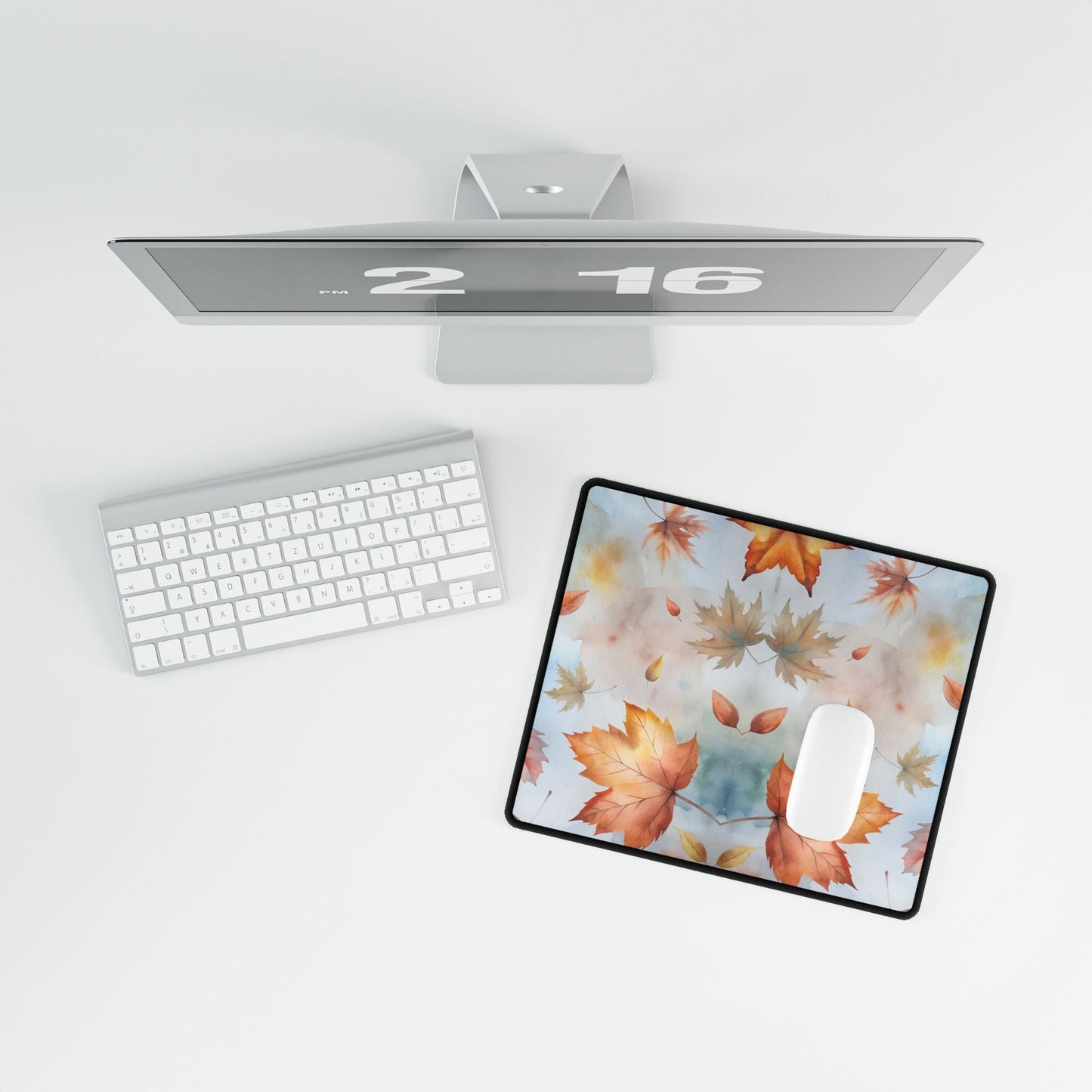 "Pastel Breezeways 1" Desk Mat / Mouse Pad - Winsome Realms