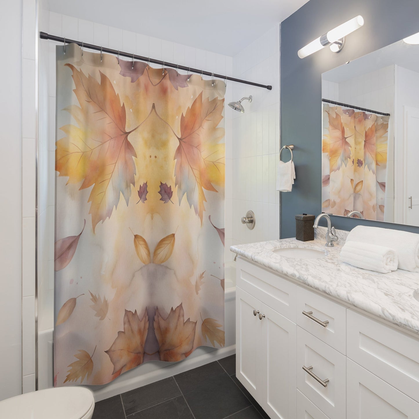 "Pastel Breezeways 2" Shower Curtain - Winsome Realms