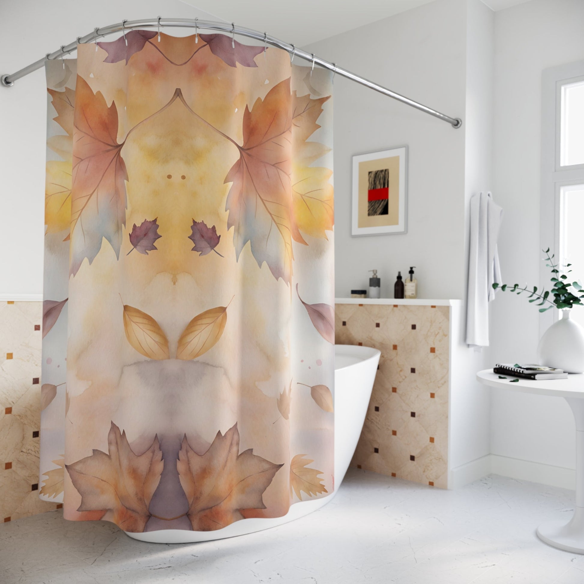 "Pastel Breezeways 2" Shower Curtain - Winsome Realms