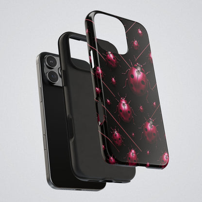 "Pink LadyBugs" Tough Phone Case - Winsome Realms