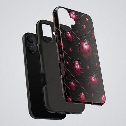 "Pink LadyBugs" Tough Phone Case - Winsome Realms