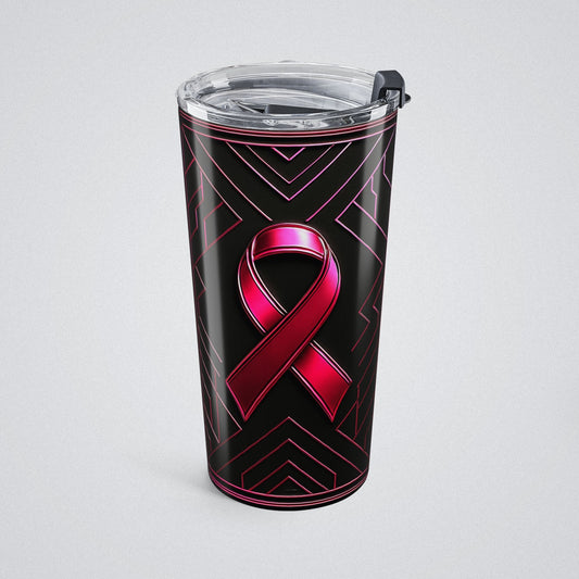"PinkLady's Awareness" Insulated Tumbler - Winsome Realms