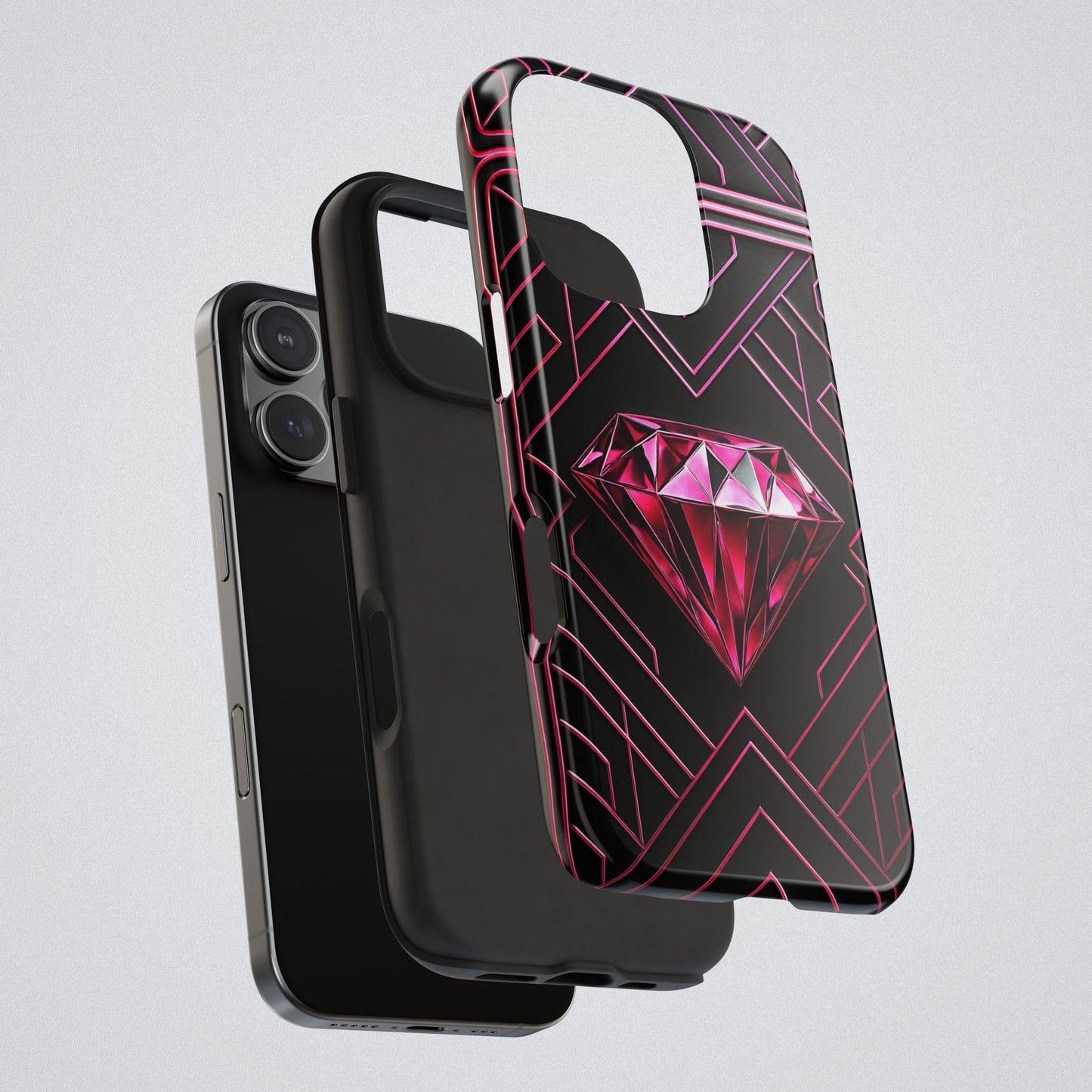 "PinkLady's Diamond" Tough Phone Case - Winsome Realms