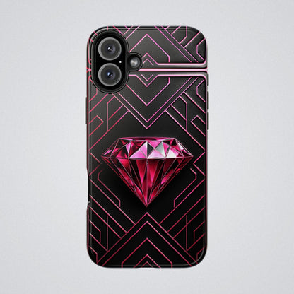"PinkLady's Diamond" Tough Phone Case - Winsome Realms