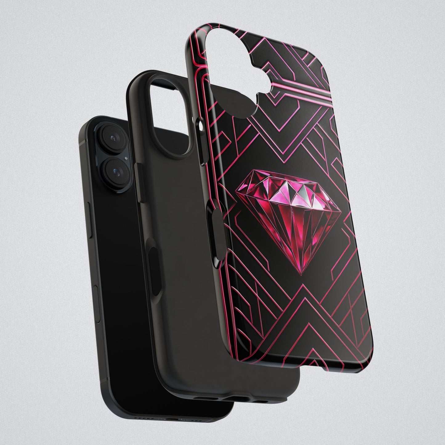 "PinkLady's Diamond" Tough Phone Case - Winsome Realms