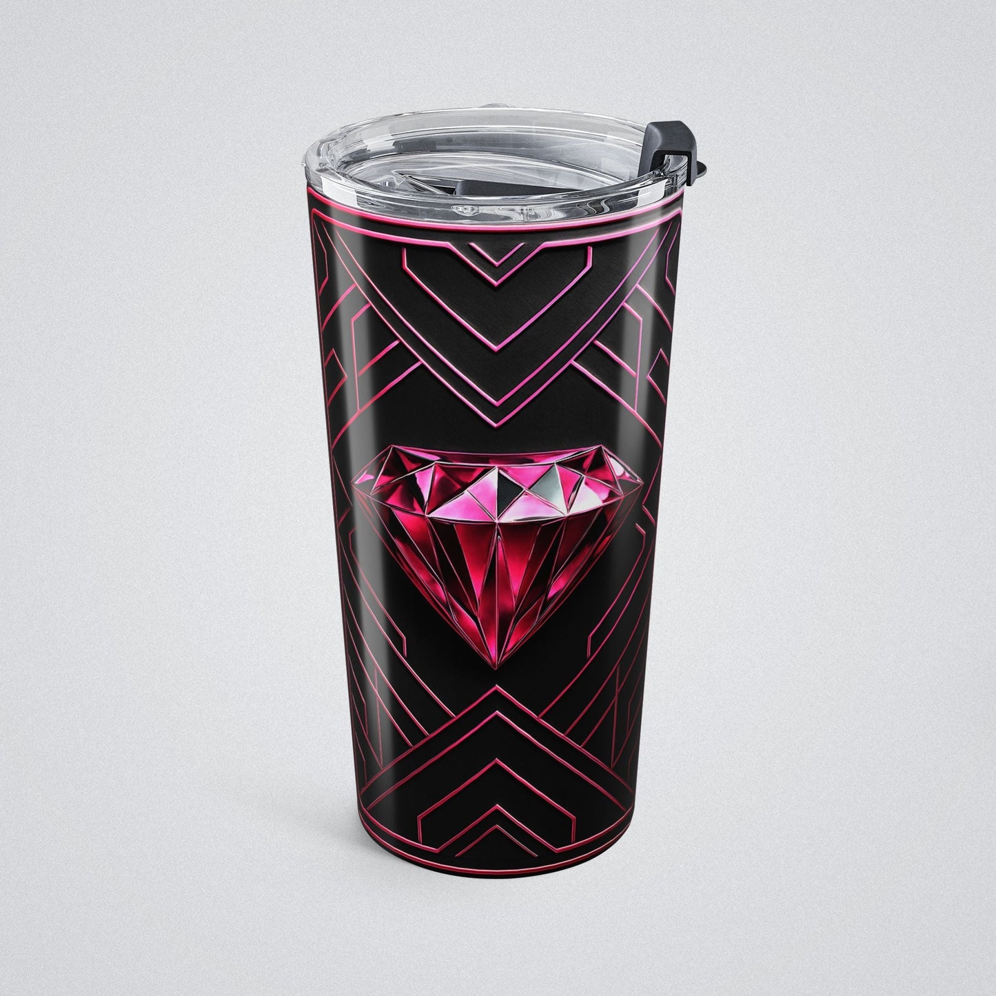 "PinkLady's Diamonds" Insulated Tumbler - Winsome Realms
