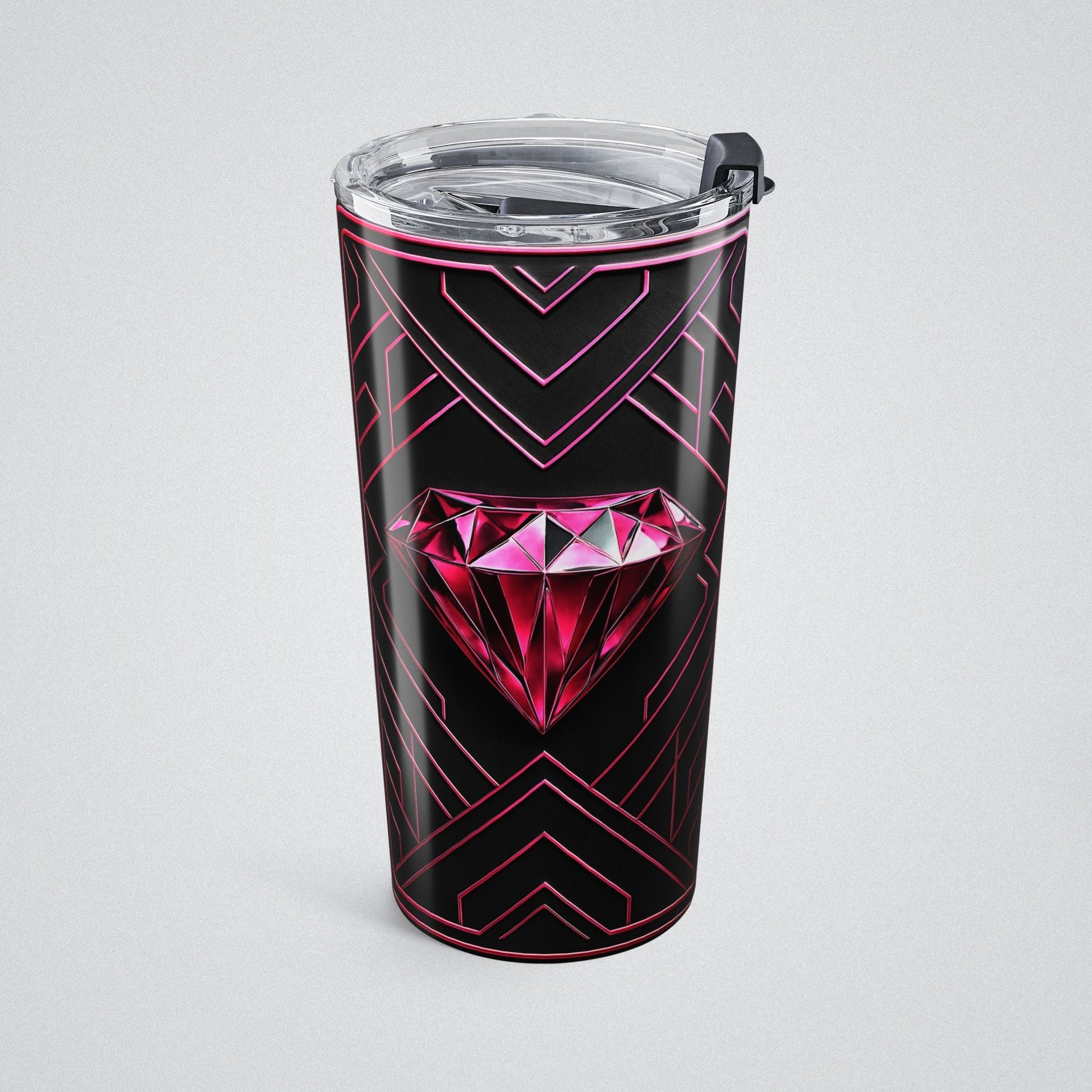 "PinkLady's Diamonds" Insulated Tumbler - Winsome Realms