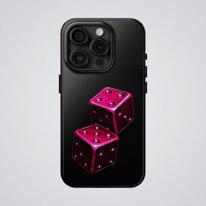 "PinkLady's Dice" Tough Phone Case - Winsome Realms