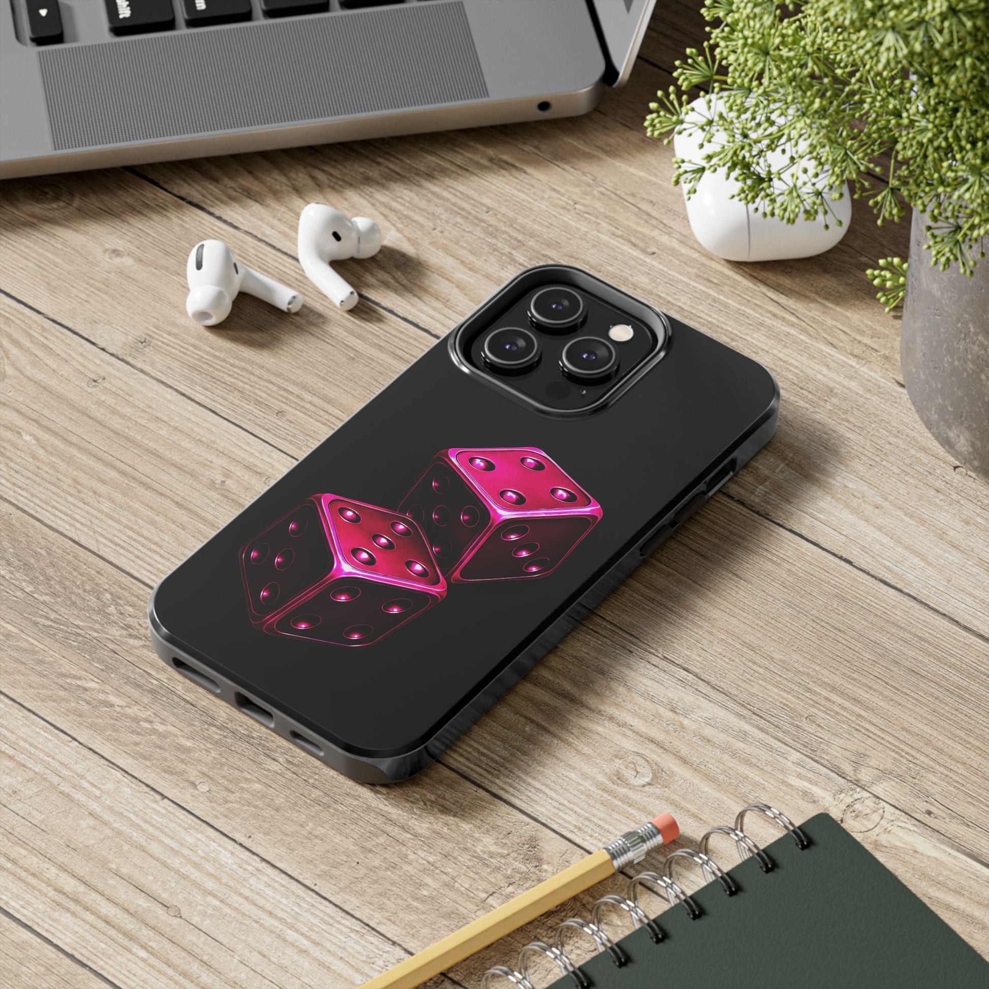 "PinkLady's Dice" Tough Phone Case - Winsome Realms