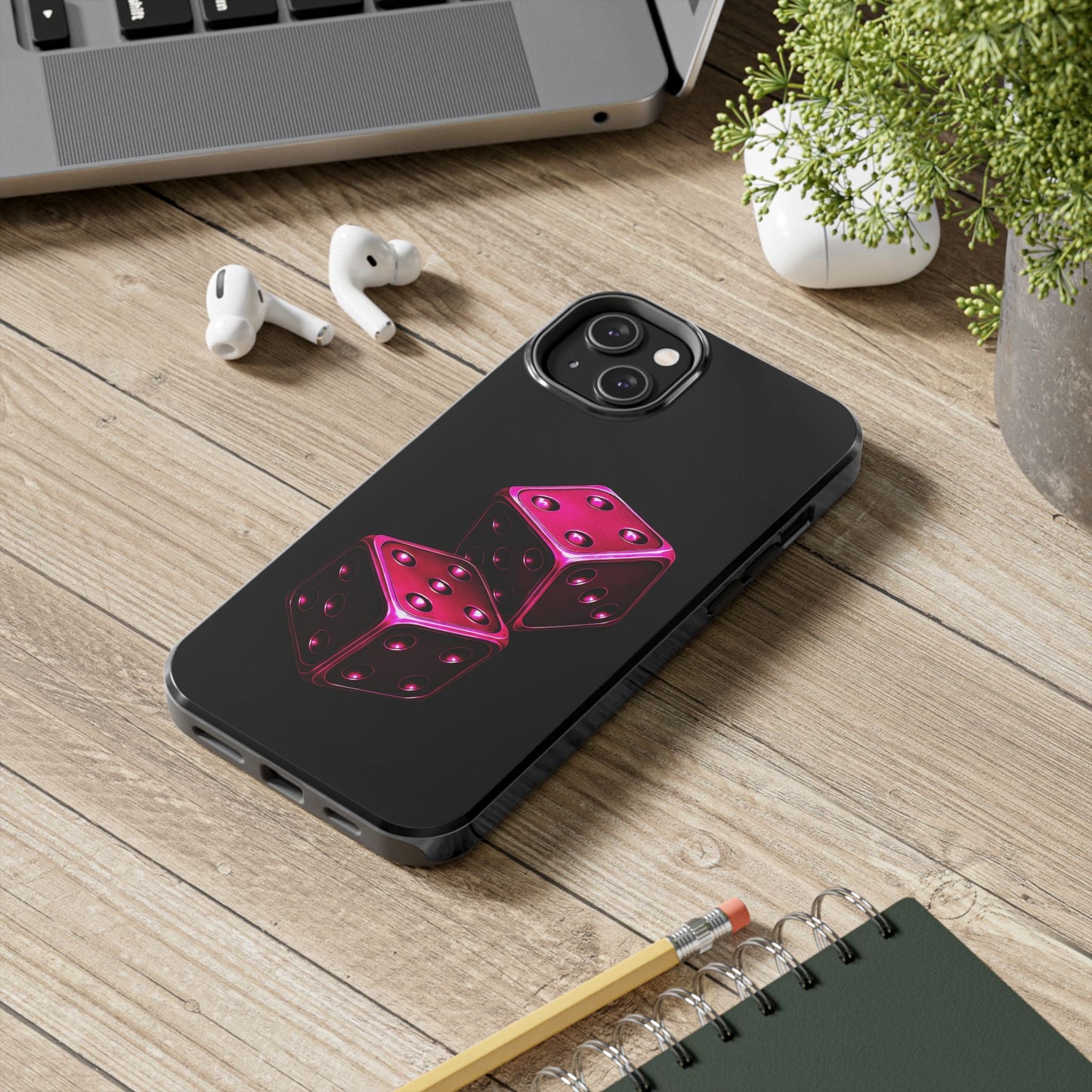 "PinkLady's Dice" Tough Phone Case - Winsome Realms