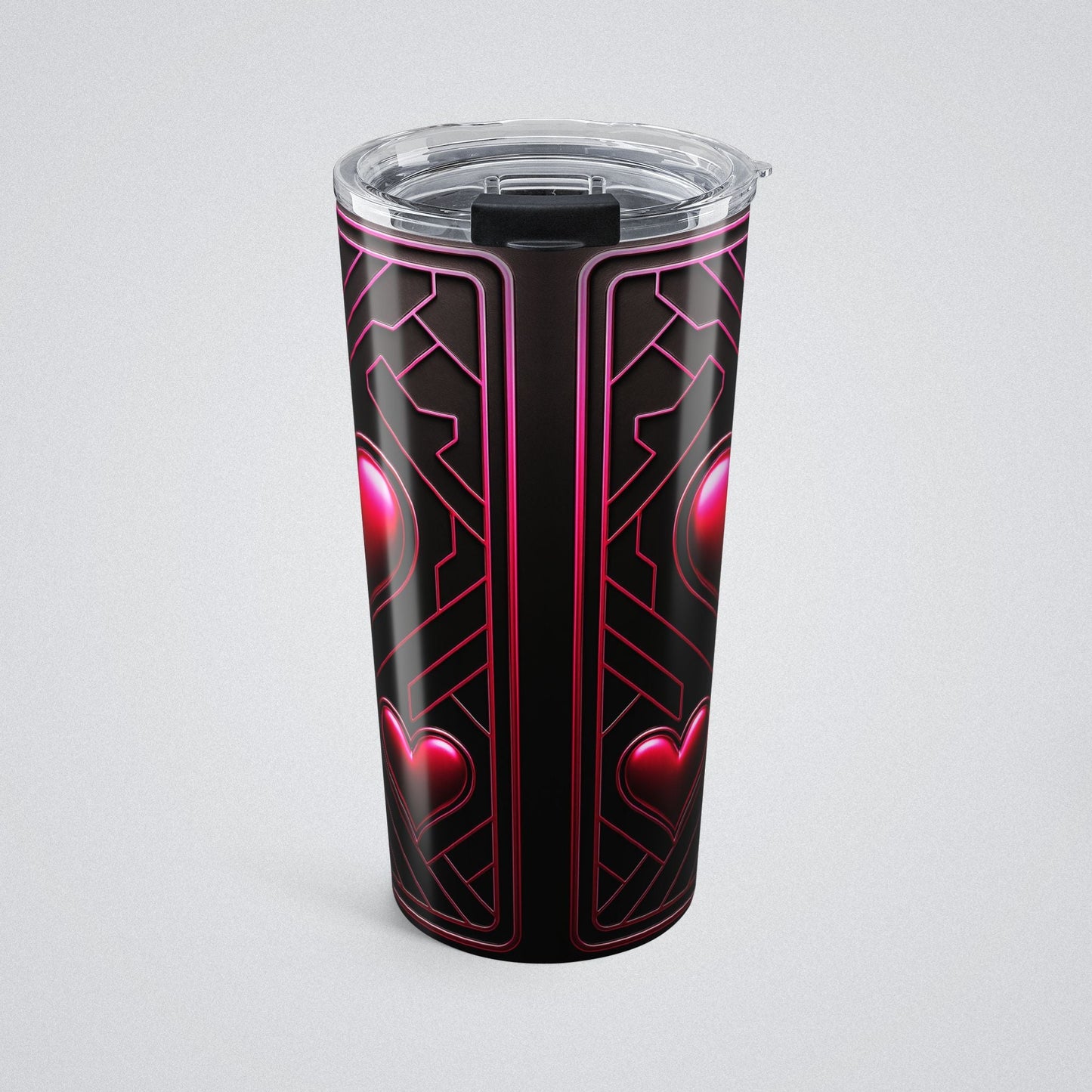 "PinkLady's Hearts" Insulated Tumbler - Winsome Realms