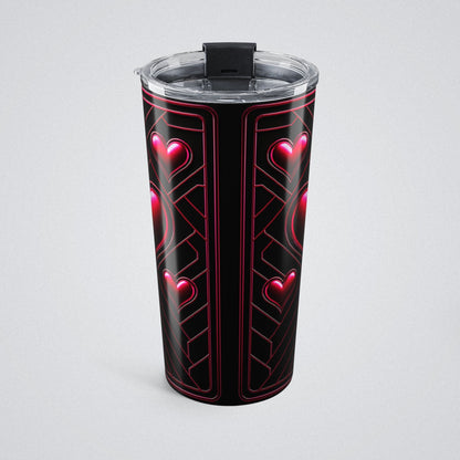 "PinkLady's Hearts" Insulated Tumbler - Winsome Realms