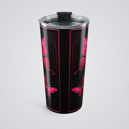 "PinkLady's Monarchs" Insulated Tumbler - Winsome Realms