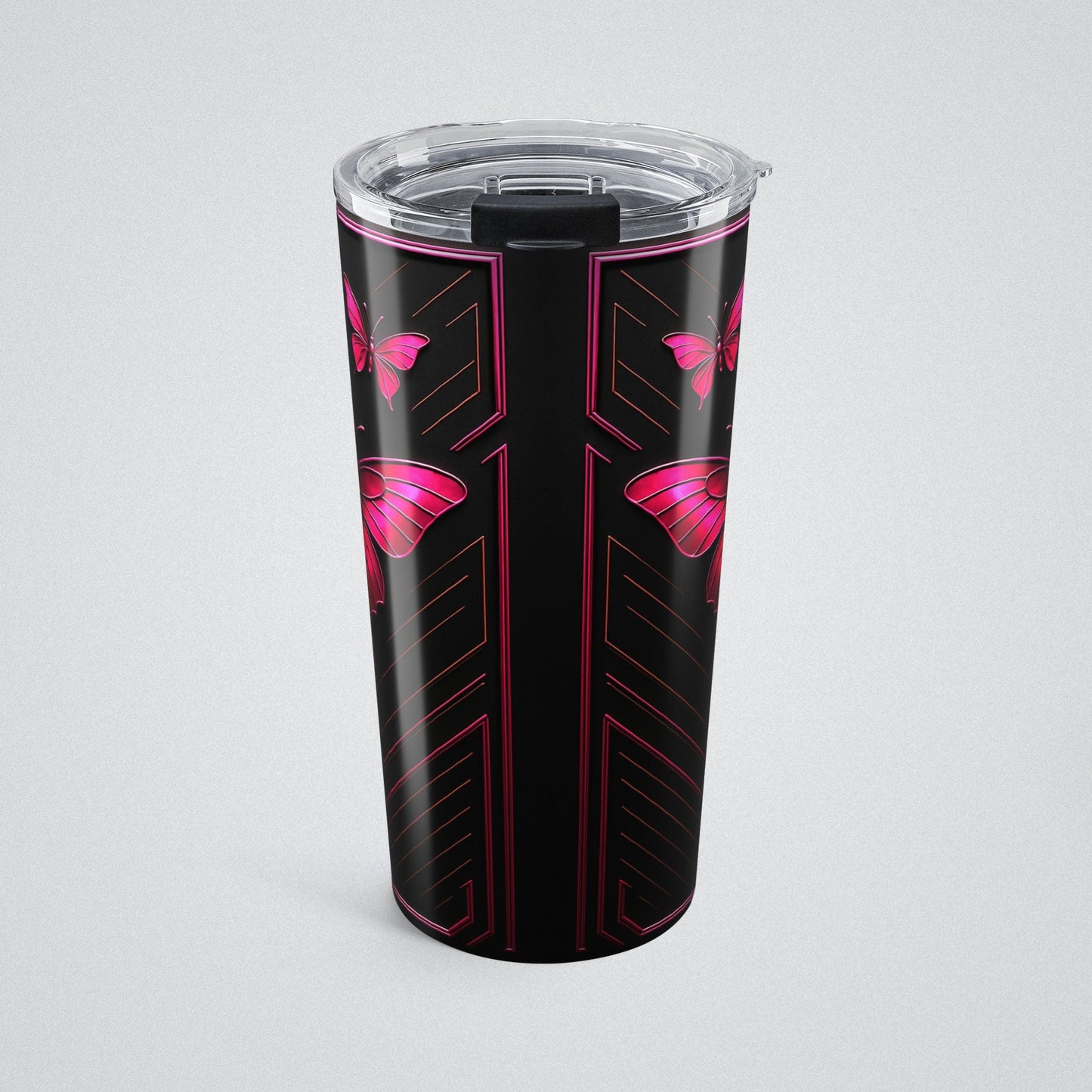 "PinkLady's Monarchs" Insulated Tumbler - Winsome Realms