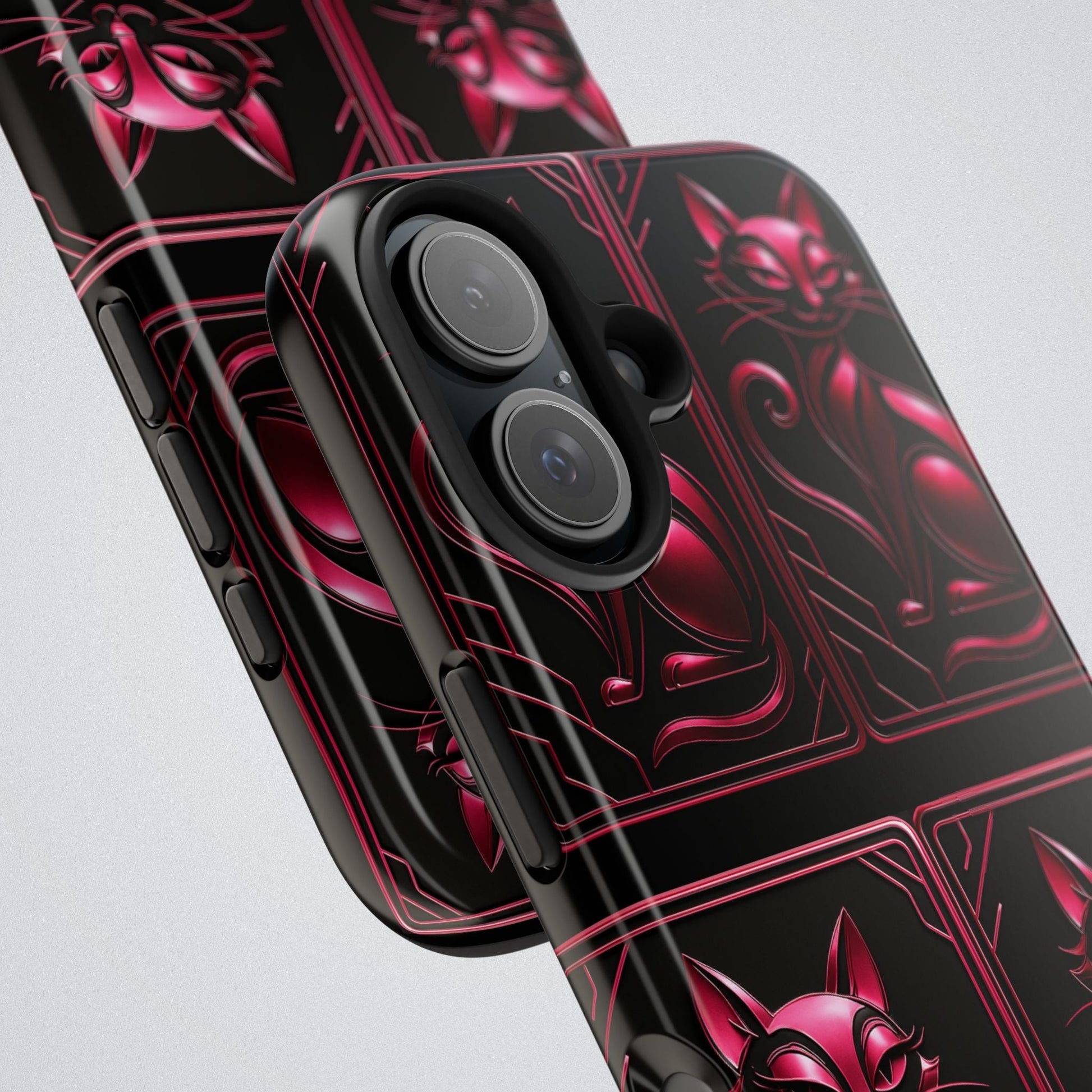 "PinkLady's Purr" Tough Phone Case - Winsome Realms