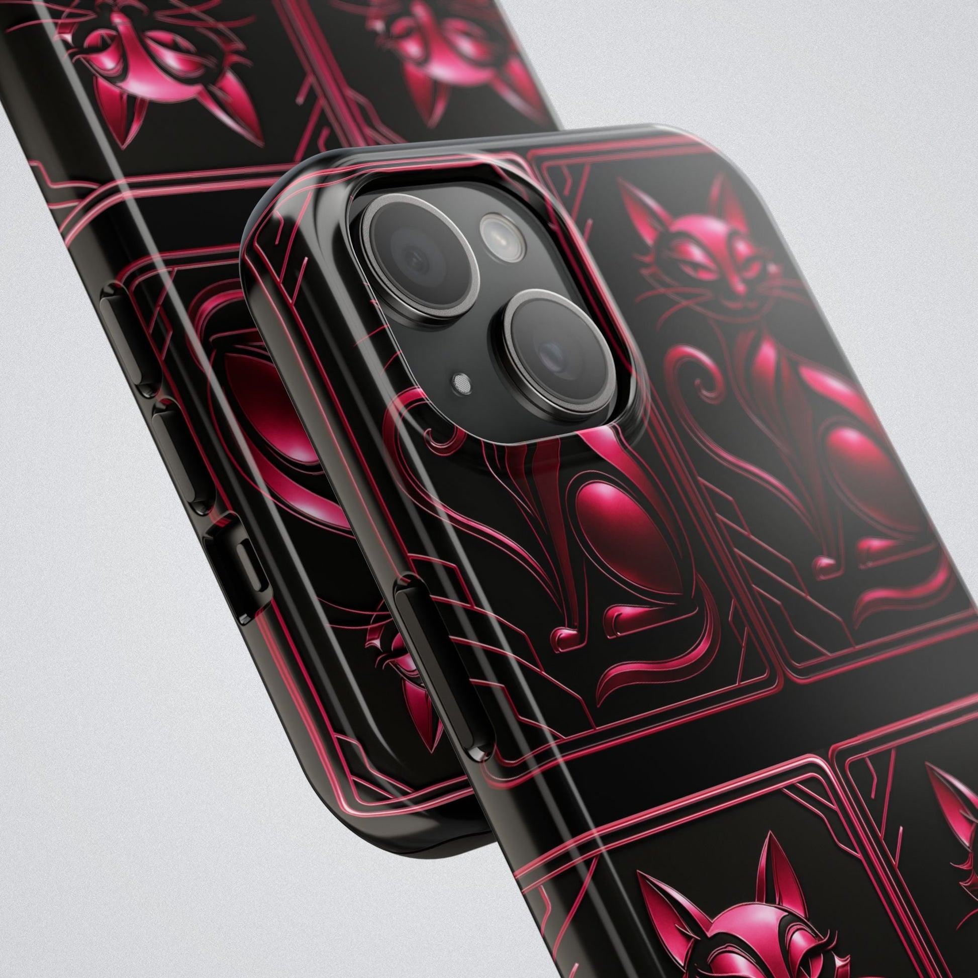 "PinkLady's Purr" Tough Phone Case - Winsome Realms