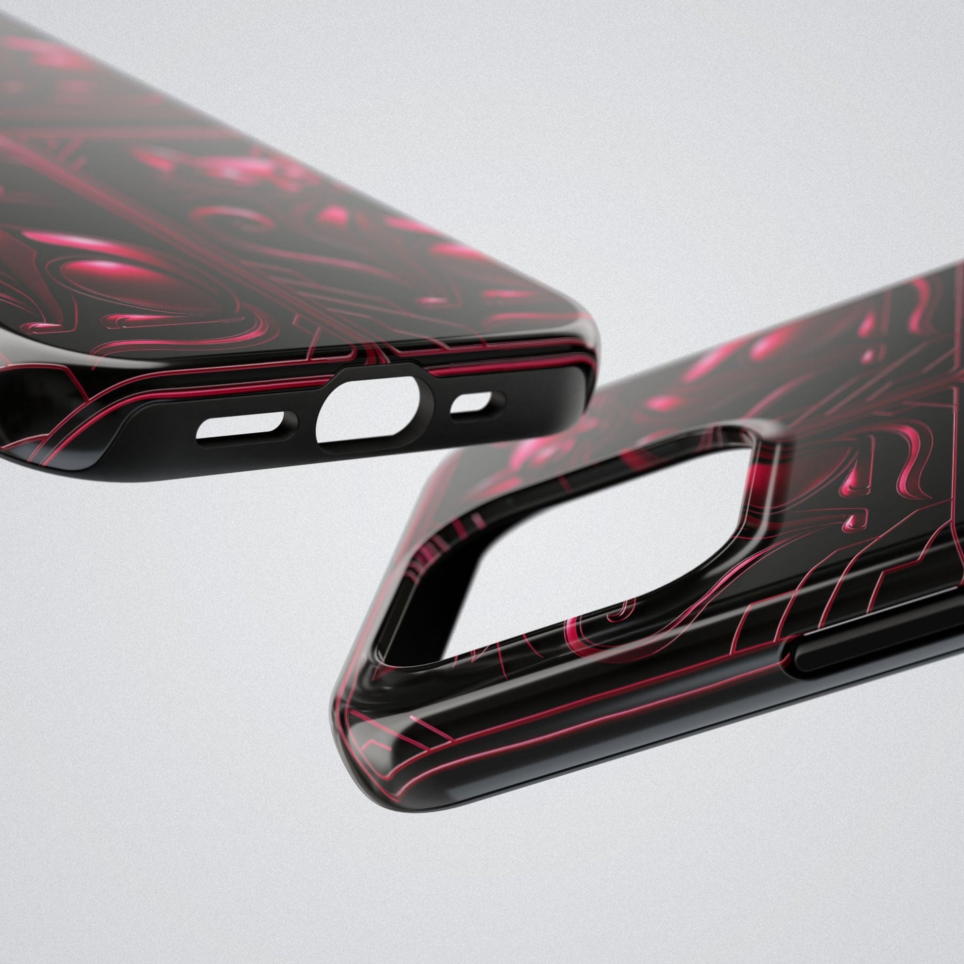 "PinkLady's Purr" Tough Phone Case - Winsome Realms