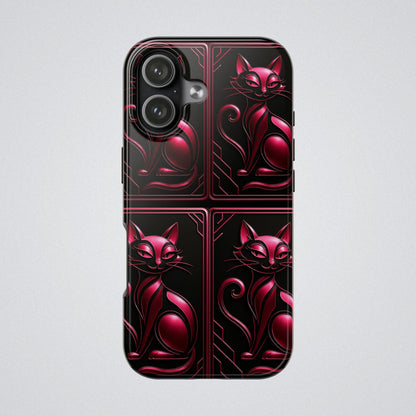 "PinkLady's Purr" Tough Phone Case - Winsome Realms