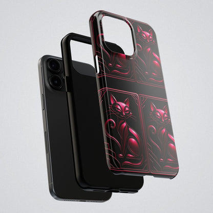 "PinkLady's Purr" Tough Phone Case - Winsome Realms
