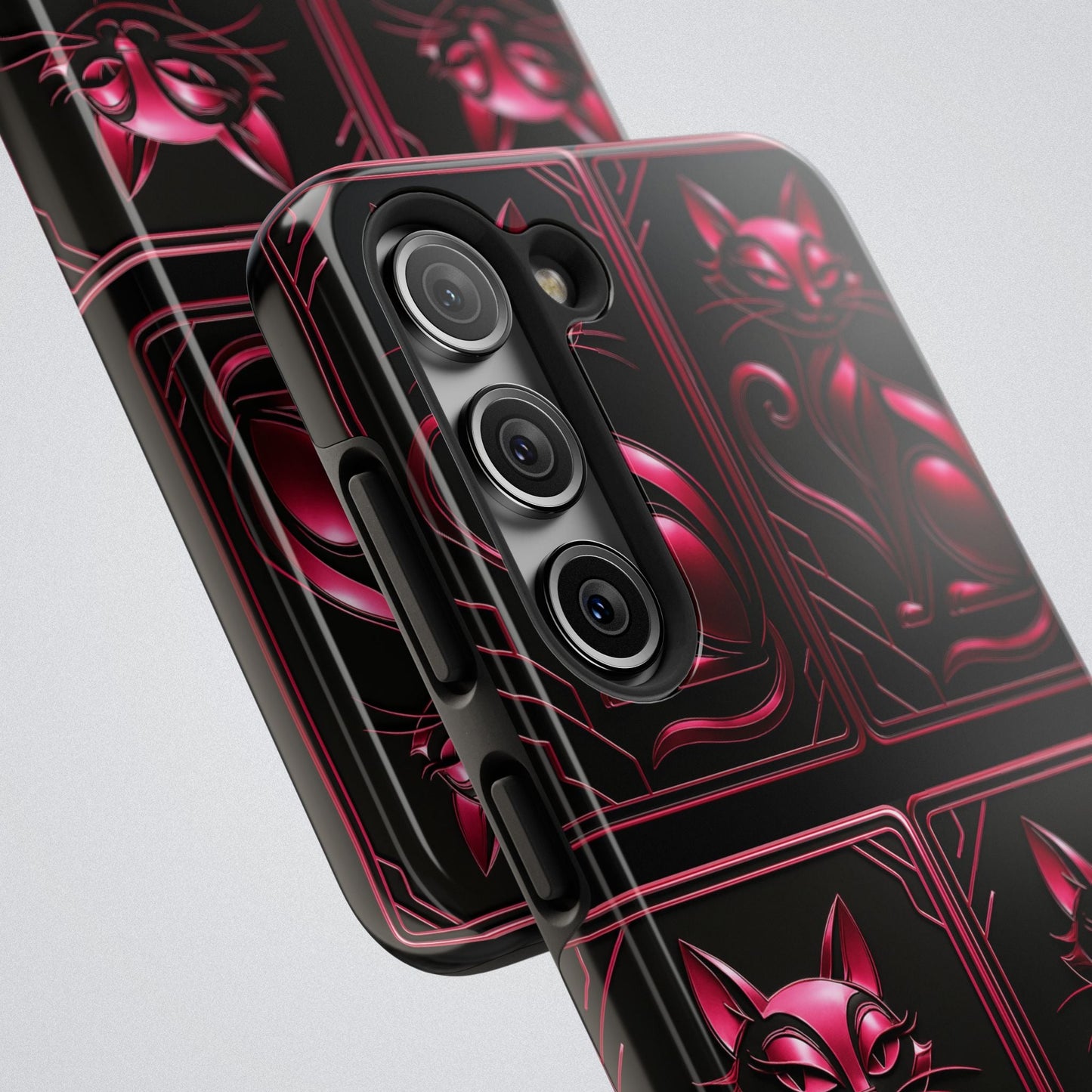 "PinkLady's Purr" Tough Phone Case - Winsome Realms