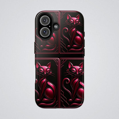 "PinkLady's Purr" Tough Phone Case - Winsome Realms