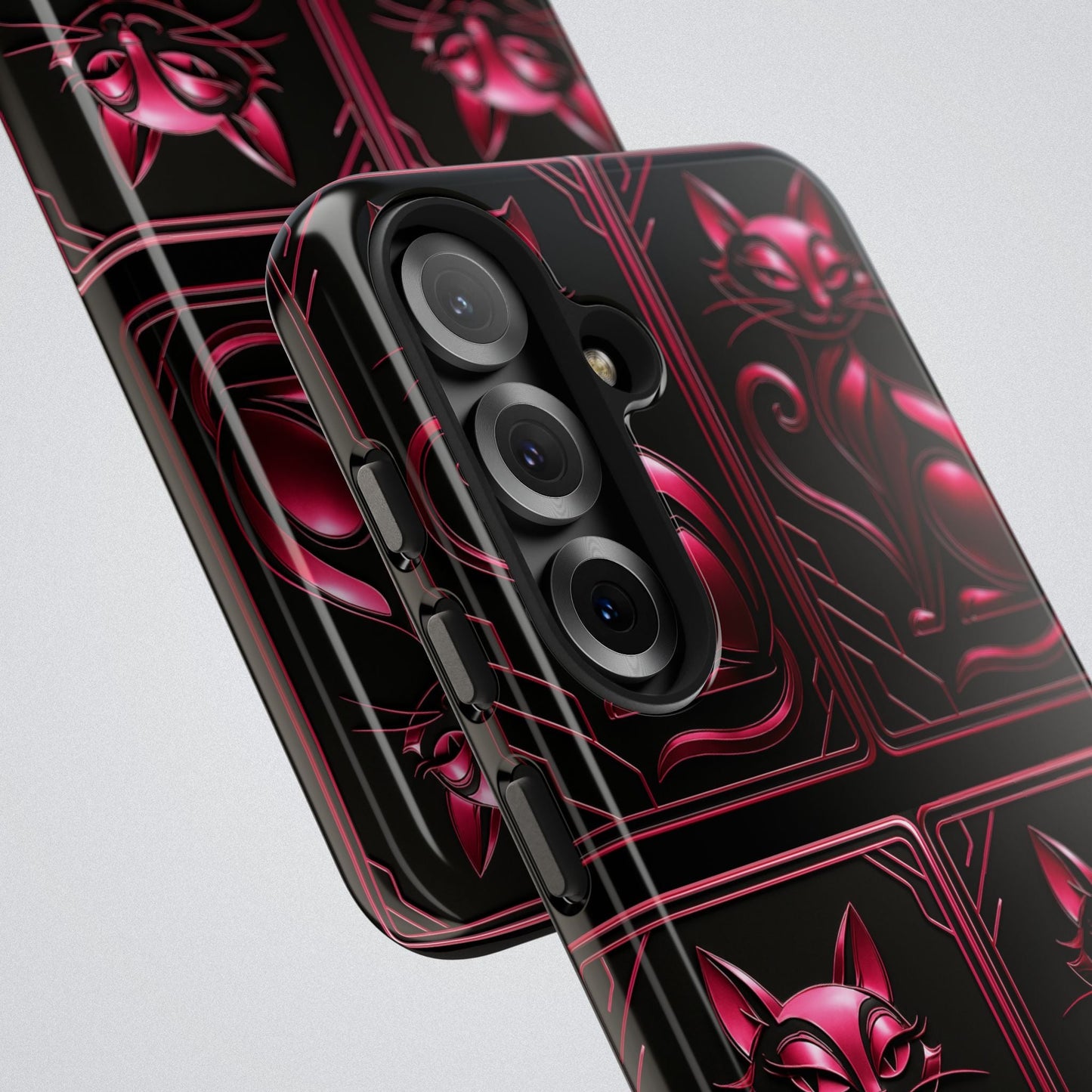 "PinkLady's Purr" Tough Phone Case - Winsome Realms