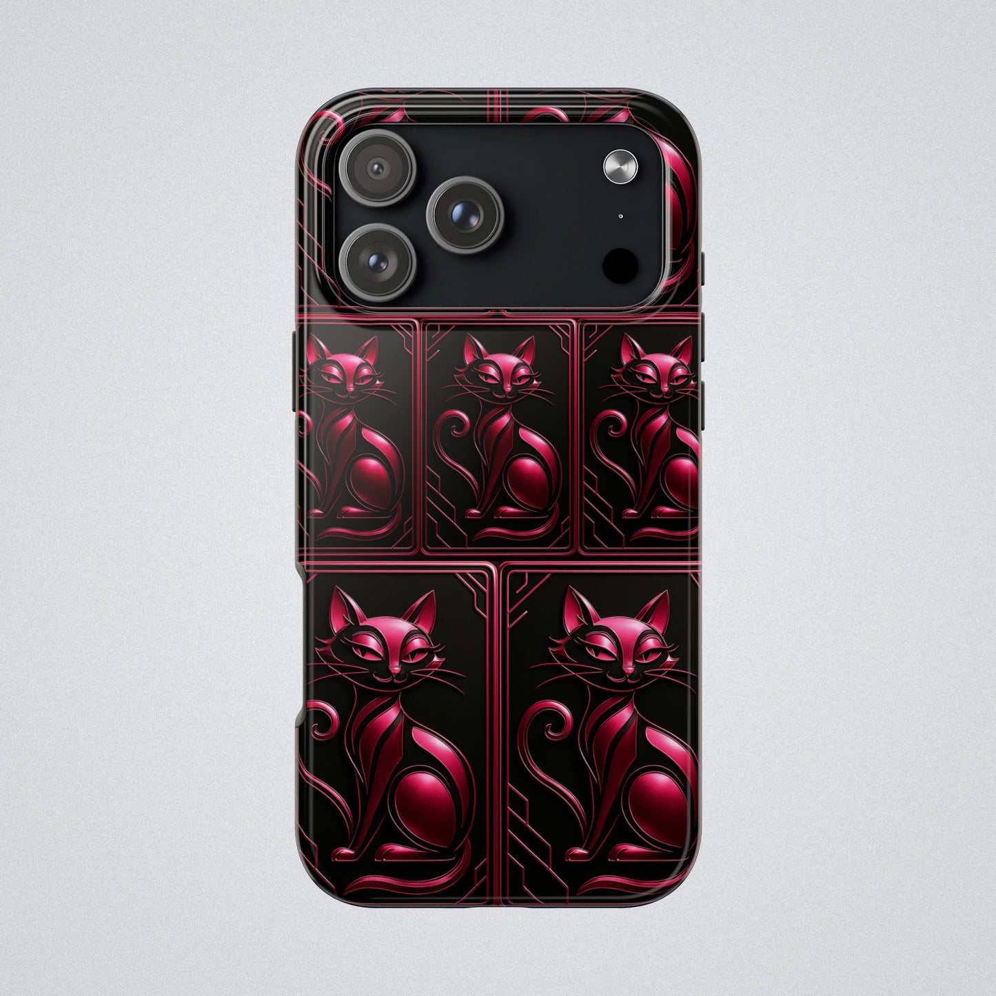 "PinkLady's Purr" Tough Phone Case - Winsome Realms