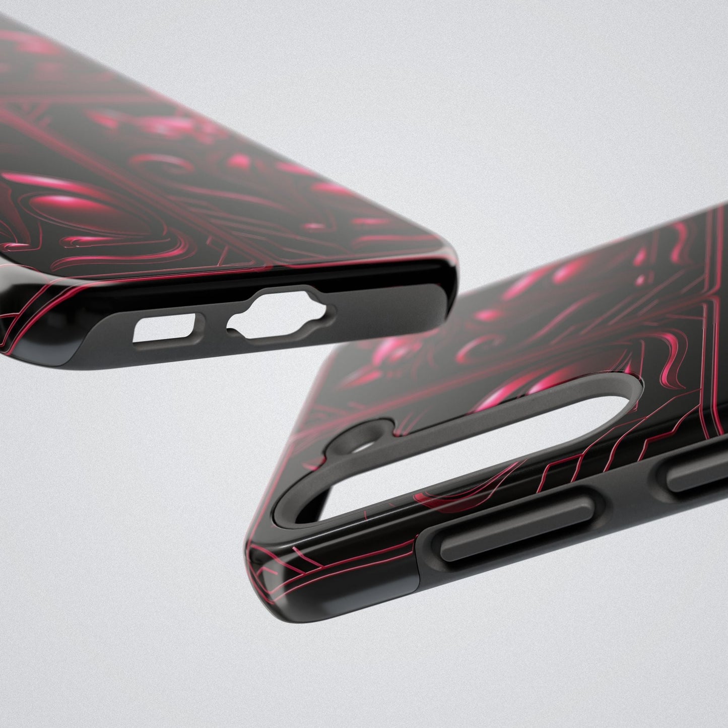 "PinkLady's Purr" Tough Phone Case - Winsome Realms