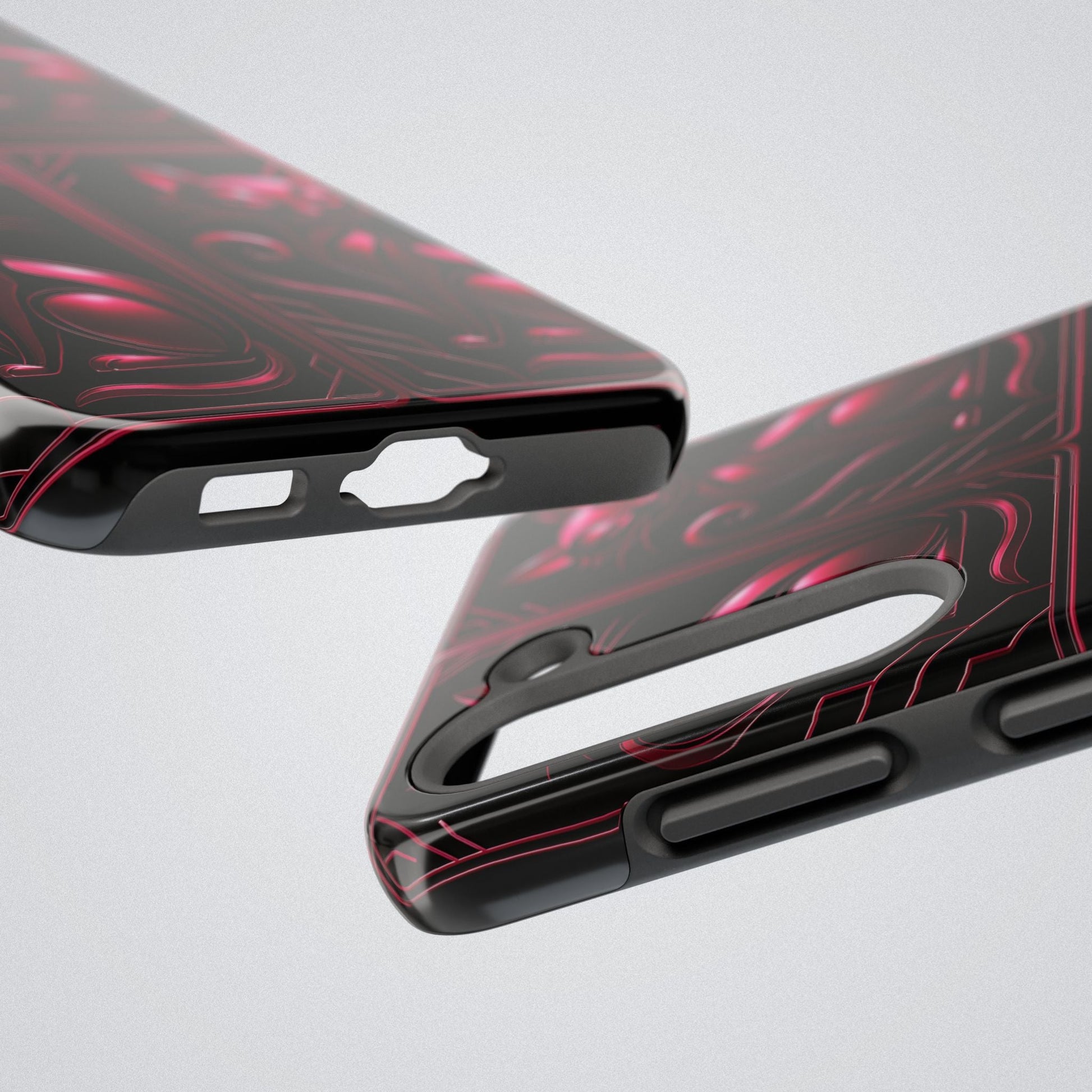 "PinkLady's Purr" Tough Phone Case - Winsome Realms