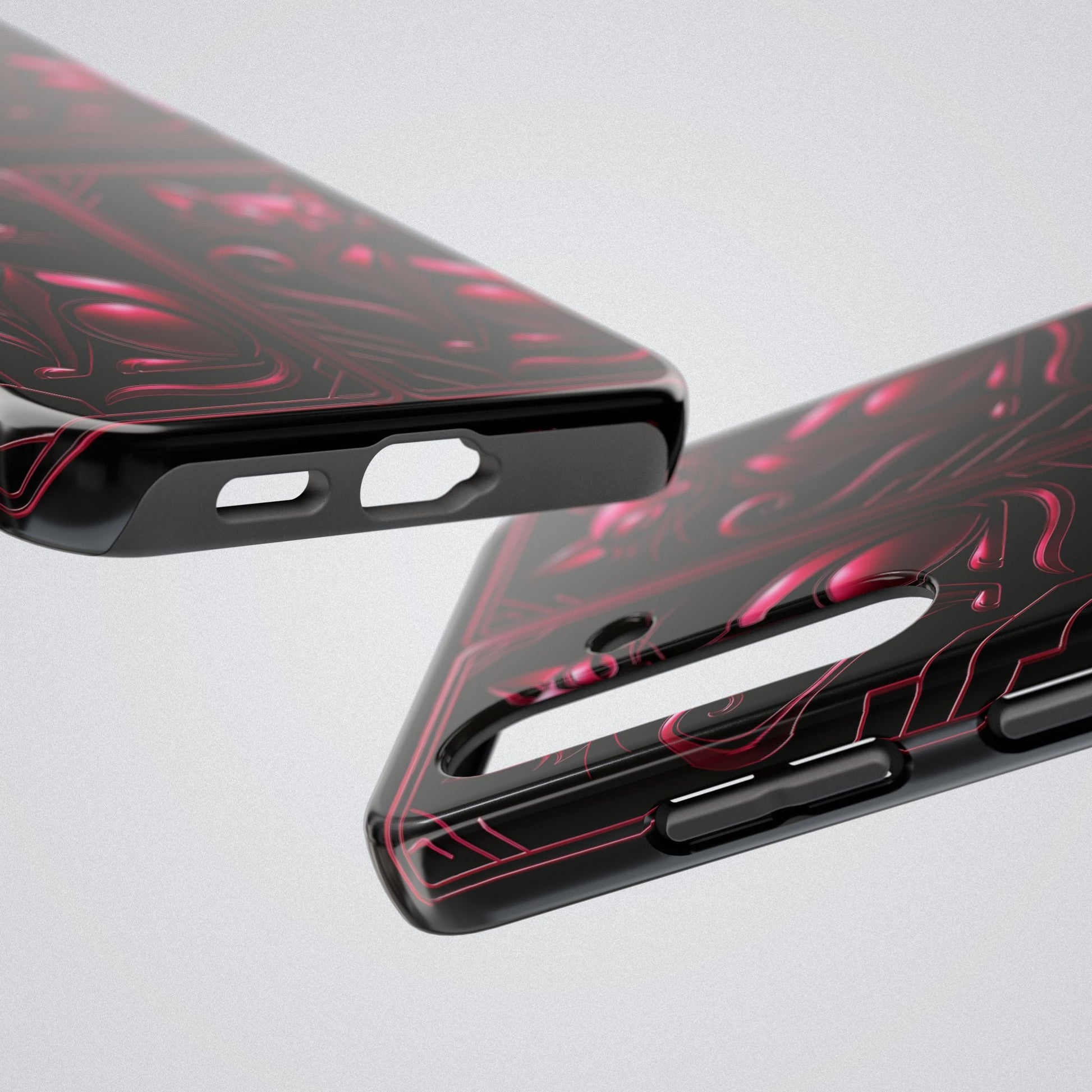 "PinkLady's Purr" Tough Phone Case - Winsome Realms