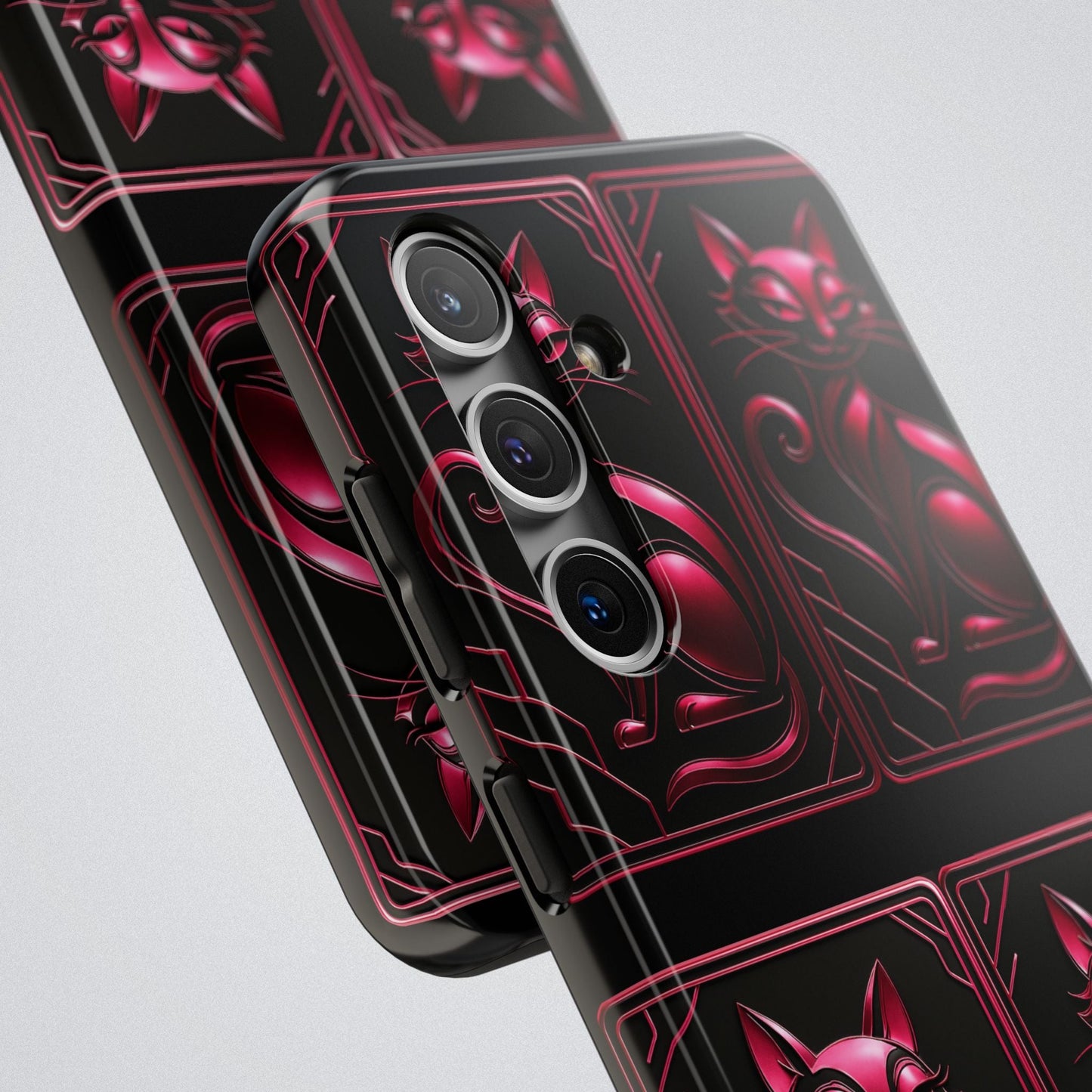 "PinkLady's Purr" Tough Phone Case - Winsome Realms