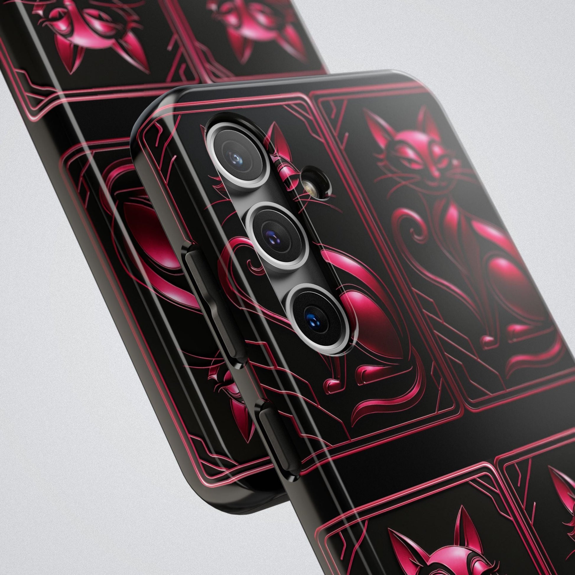 "PinkLady's Purr" Tough Phone Case - Winsome Realms