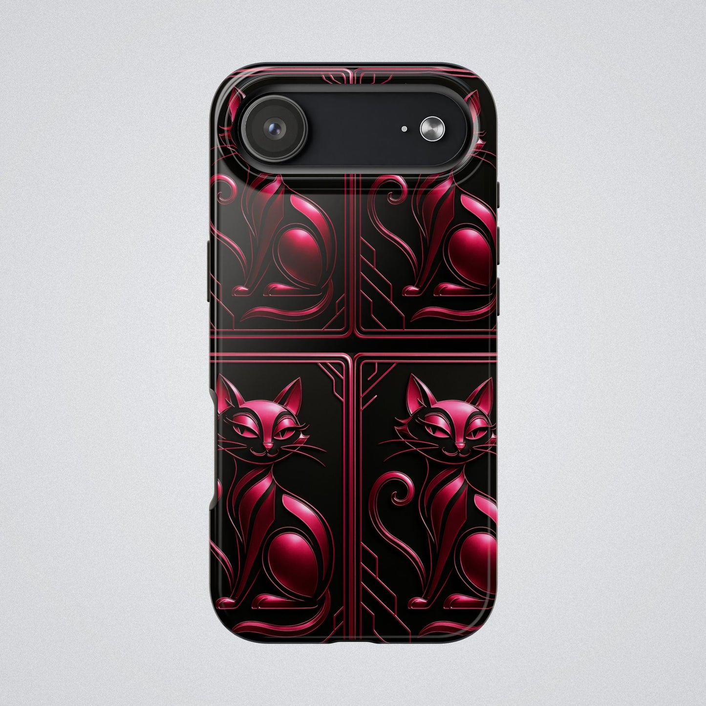 "PinkLady's Purr" Tough Phone Case - Winsome Realms