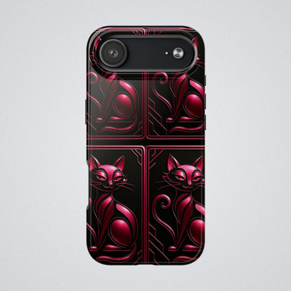 "PinkLady's Purr" Tough Phone Case - Winsome Realms