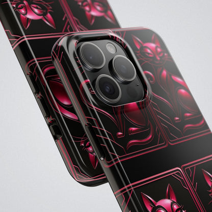 "PinkLady's Purr" Tough Phone Case - Winsome Realms