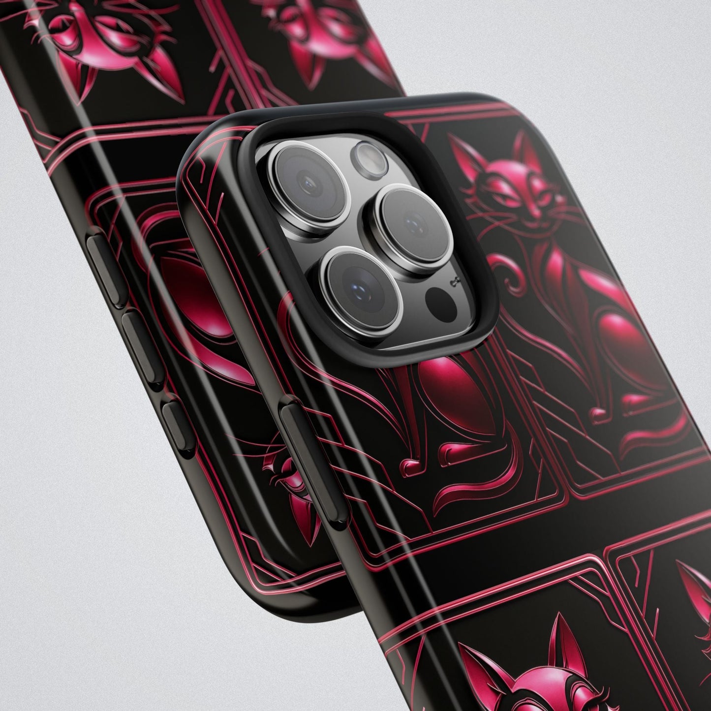 "PinkLady's Purr" Tough Phone Case - Winsome Realms