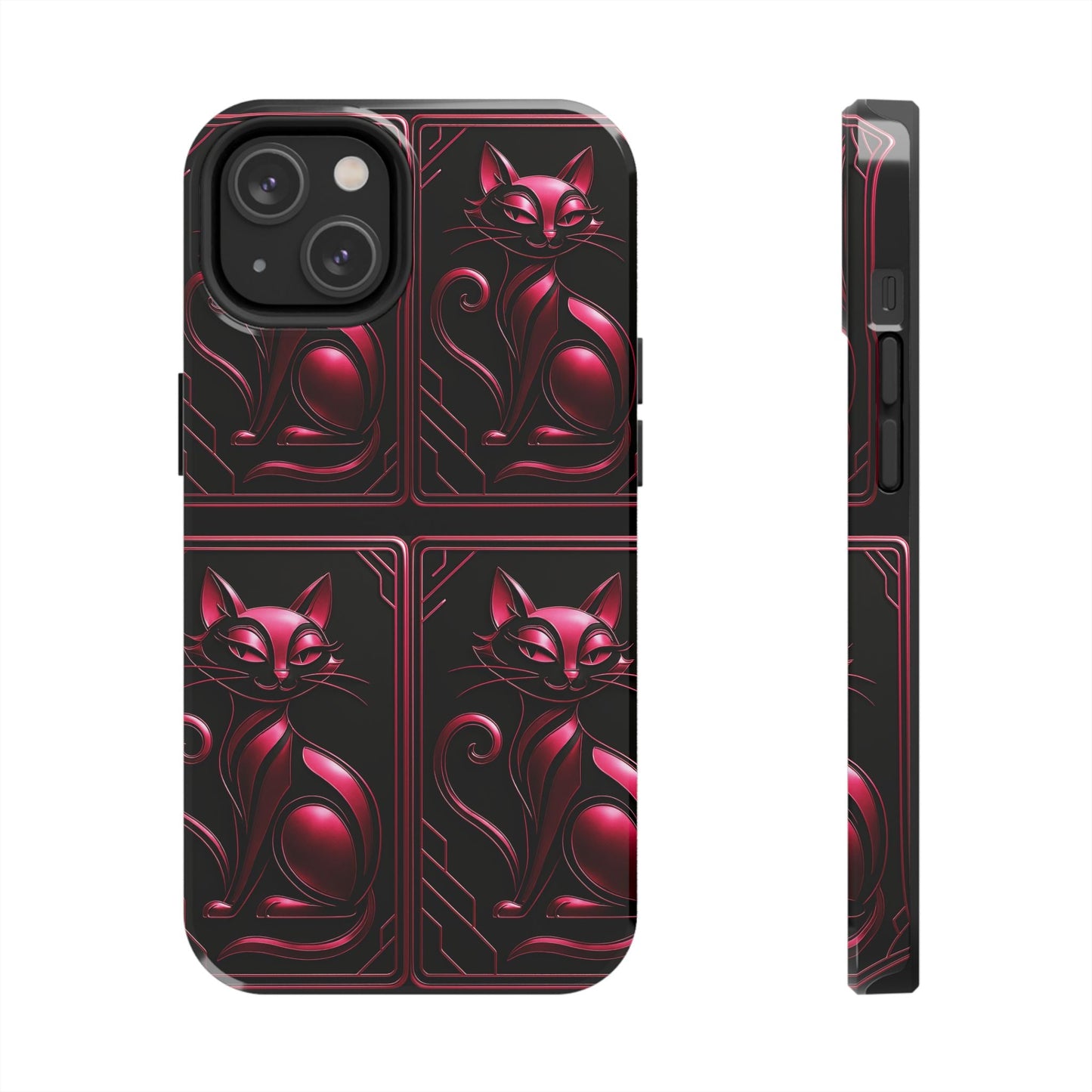 "PinkLady's Purr" Tough Phone Case - Winsome Realms