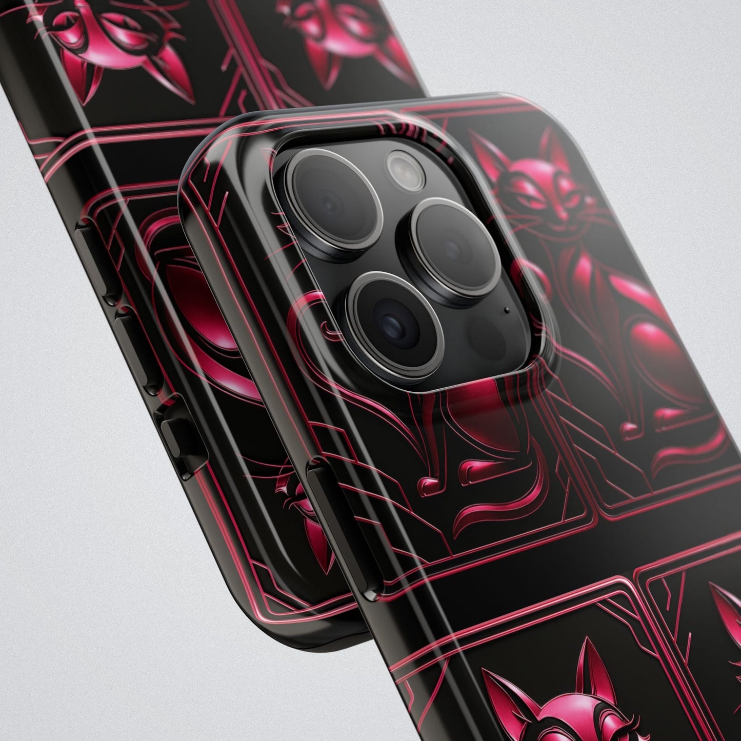 "PinkLady's Purr" Tough Phone Case - Winsome Realms