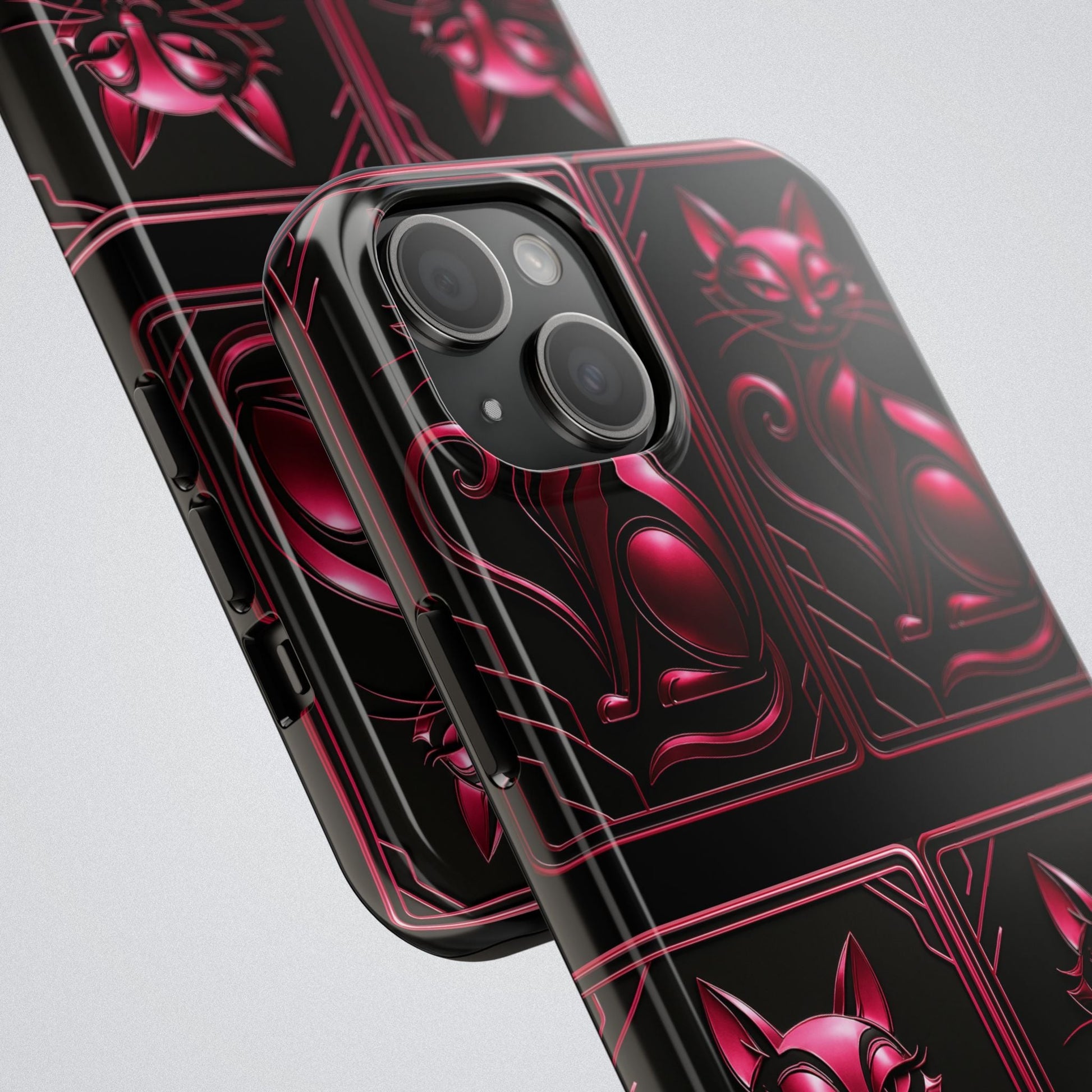 "PinkLady's Purr" Tough Phone Case - Winsome Realms