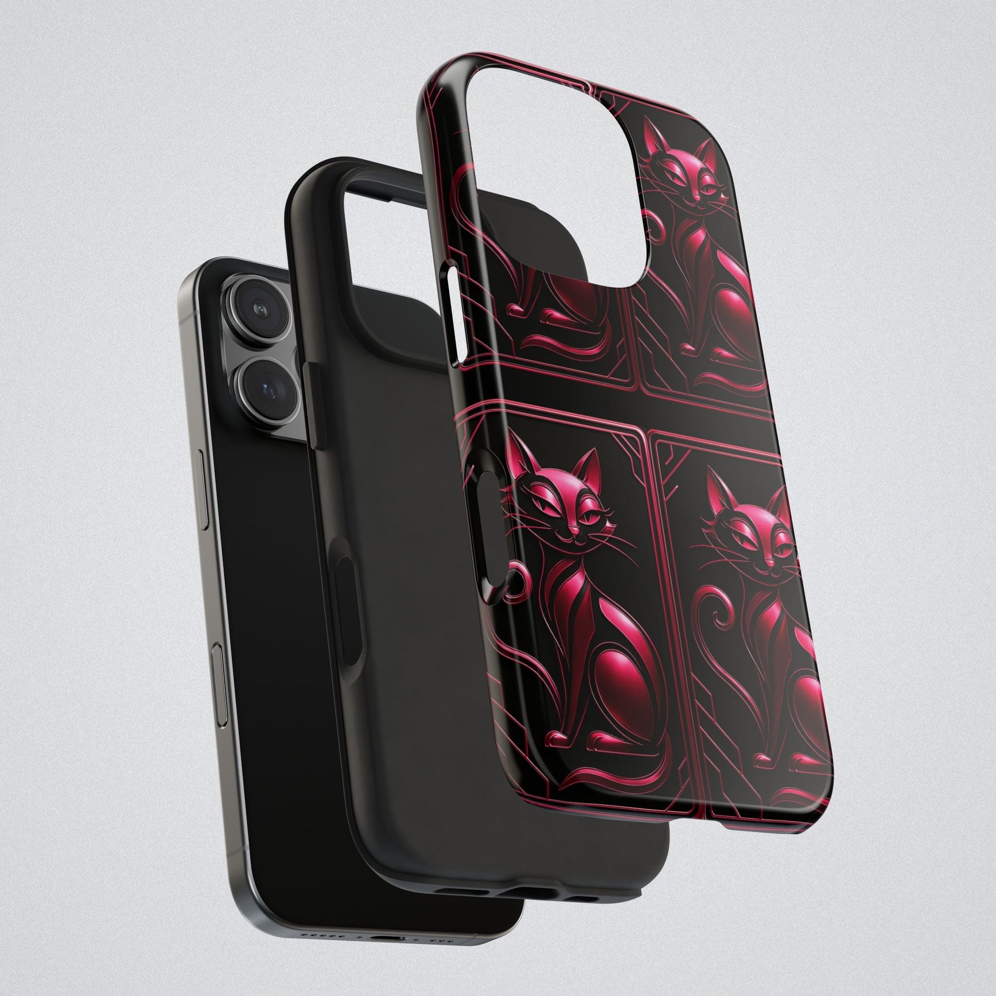 "PinkLady's Purr" Tough Phone Case - Winsome Realms