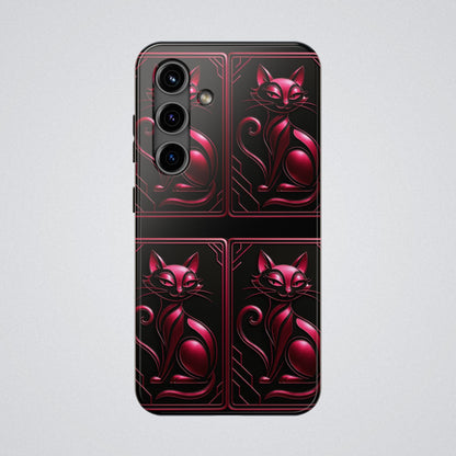 "PinkLady's Purr" Tough Phone Case - Winsome Realms