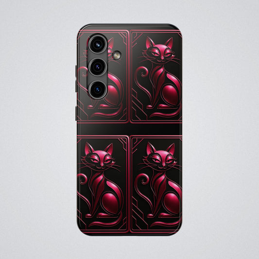 "PinkLady's Purr" Tough Phone Case - Winsome Realms