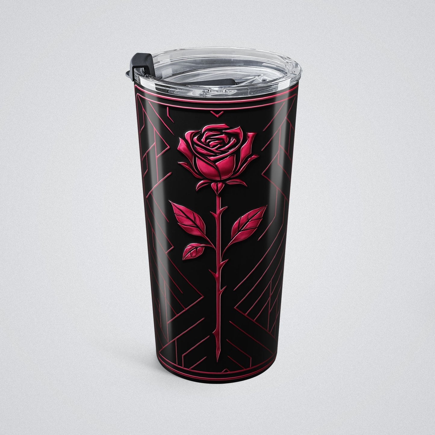 "PinkLady's Rose" Insulated Tumbler - Winsome Realms