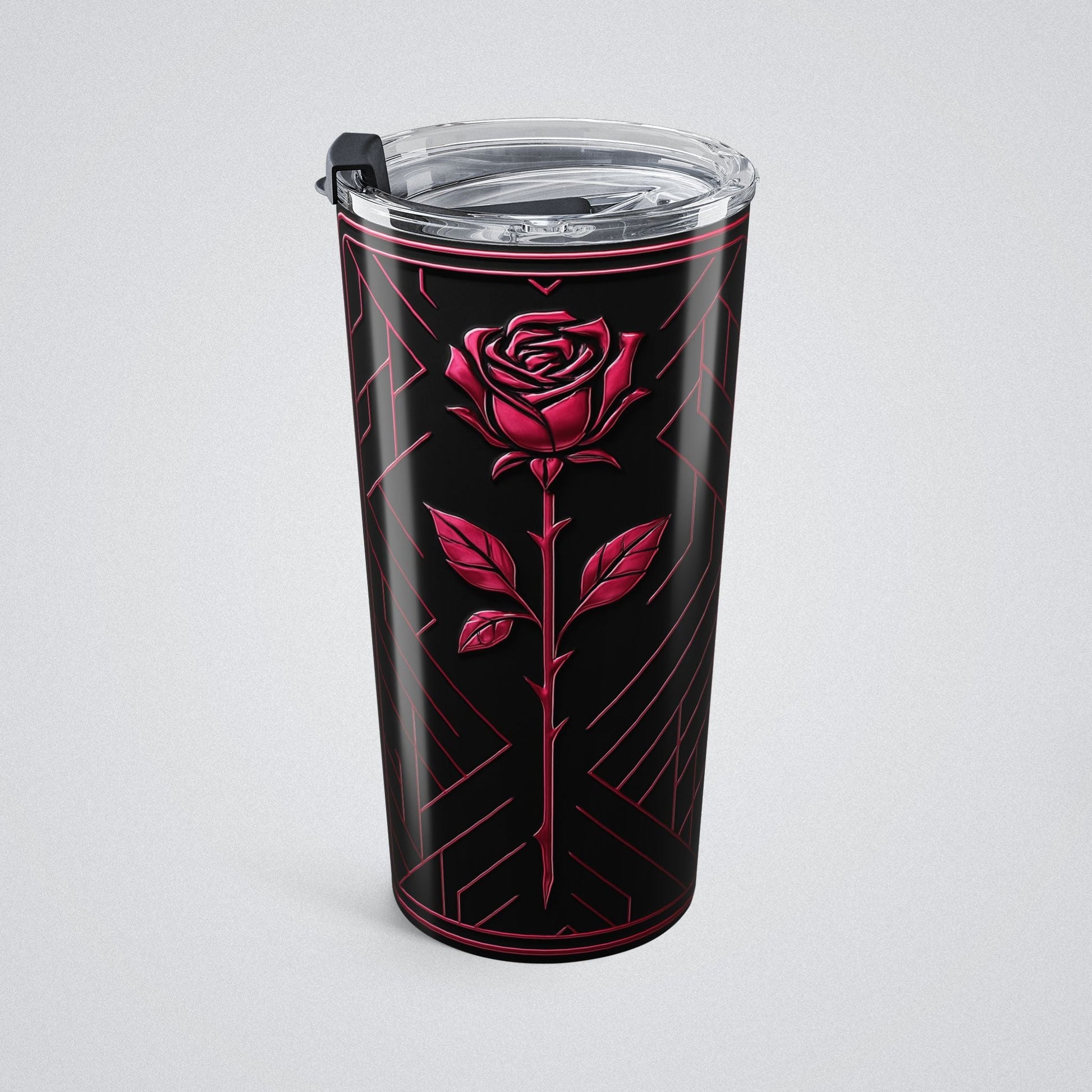 "PinkLady's Rose" Insulated Tumbler - Winsome Realms