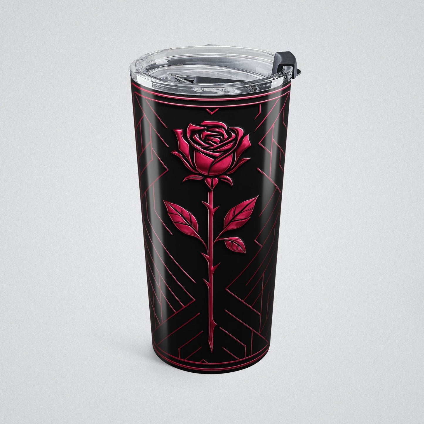 "PinkLady's Rose" Insulated Tumbler - Winsome Realms