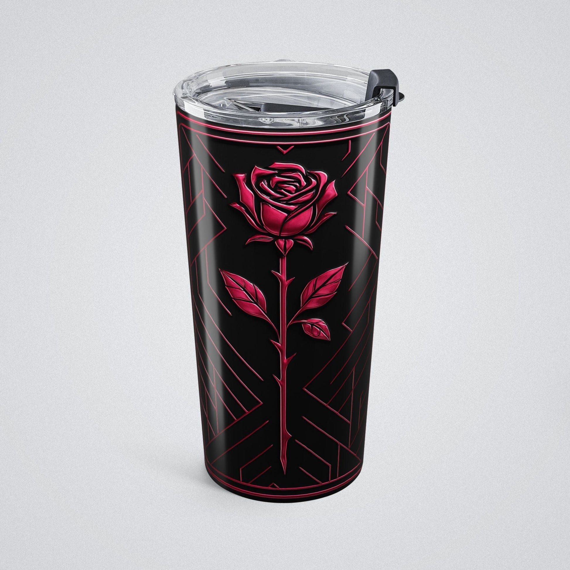 "PinkLady's Rose" Insulated Tumbler - Winsome Realms