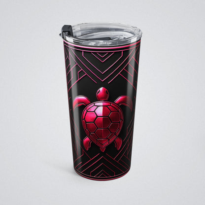 "PinkLady's Sea Turtle" Insulated Tumbler - Winsome Realms