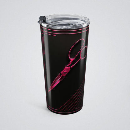 "PinkLady's Shears" Insulated Tumbler - Winsome Realms