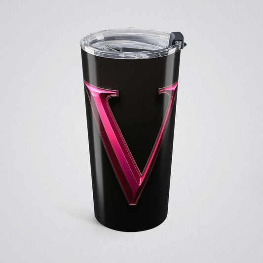 "PinkLady's V" Insulated Tumbler - Winsome Realms